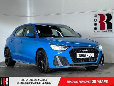 Used Audi A1 Sportback S-Line 116 HP (85 kW) 2019 Blue Hatchback