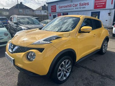 Used Nissan Juke Tekna 2016 Yellow SUV