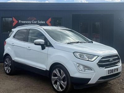 Begagnad Ford Ecosport Titanium 100 HK (73 kW) 2018 Vit SUV