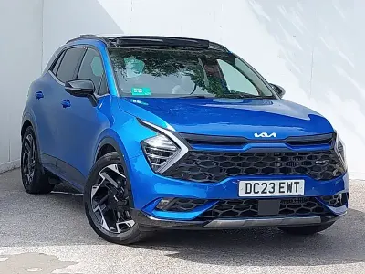 Used Kia Sportage GT-Line S 157 HP (115 kW) 2023 Blue SUV