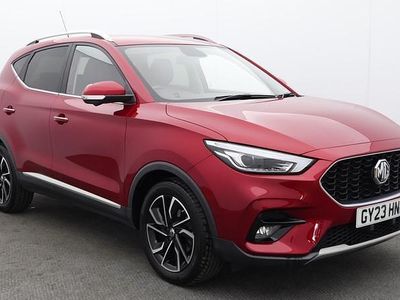 Używany MG ZS Exclusive 106 KM (77 kW) 2023 Czerwony SUV