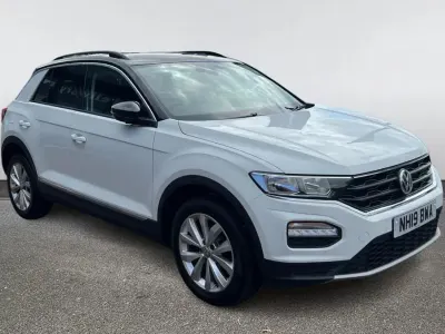 Usado VW T-Roc Design 115 HP (84 kW) 2019 Branco SUV