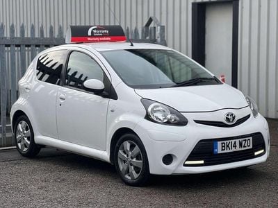 Used Toyota Aygo Style 2014 White Hatchback