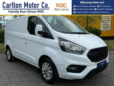 Used Ford Transit Custom Limited 130 HP (95 kW) 2022 White Van