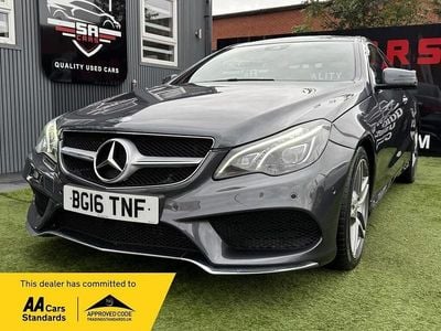 Grey Used 2016 Mercedes E220 AMG line Coupe | £10,495 (Super price)
