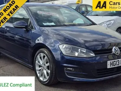 Used VW Golf VII GT 2013 Blue Hatchback
