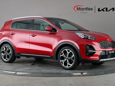 Used Kia Sportage GT-Line S 174 HP (127 kW) 2021 Red SUV