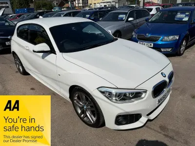 Used BMW 116 M Sport 116 HP (85 kW) 2016 White Hatchback