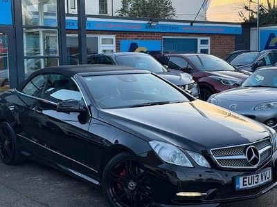 Used Mercedes E250 2013 Black Cabriolet