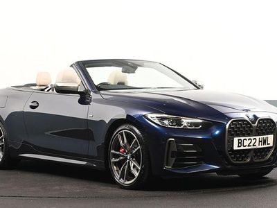 Used BMW M440 M Sport 369 HP (271 kW) 2022 Blue Sedan