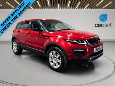 Used Land Rover Range Rover evoque SE 180 HP (132 kW) 2016 Red Estate