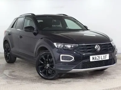 Usado VW T-Roc Black Edition 150 HP (110 kW) 2021 Preto SUV