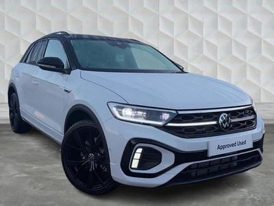 White Used 2025 VW T-Roc Black Edition SUV | £31,400