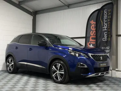 Second-hand Peugeot 3008 GT-line 120 CP (88 kW) 2017 Albastru SUV