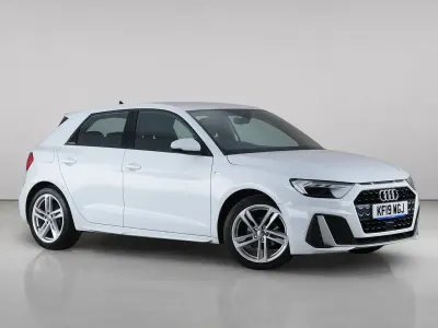 Used Audi A1 Sportback S-Line 2019 White Hatchback