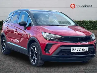 Used Vauxhall Crossland Ultimate 110 HP (80 kW) 2023 Red SUV
