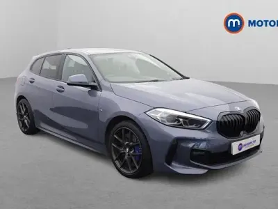 Used BMW 118 M Sport 136 HP (100 kW) 2021 Blue Hatchback