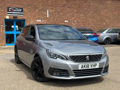 Used Peugeot 308 GT-line 2018 Grey Hatchback