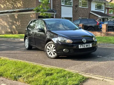 Used VW Golf VII Match 2012 Black Hatchback