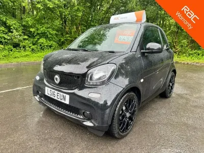 Used Smart ForTwo Coupé Edition Black 90 HP (66 kW) 2016 Black Coupe