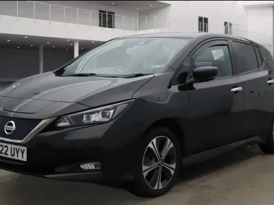 Second-hand Nissan Leaf Tekna 160 kW (218 CP) 2022 Negru Hatchback