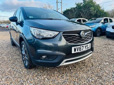 Used Vauxhall Crossland X Elite 110 HP (80 kW) 2017 Grey SUV