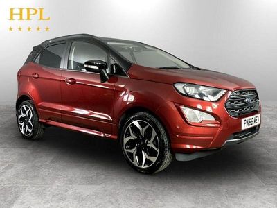 Used Ford Ecosport ST-Line 125 HP (91 kW) 2018 Red SUV
