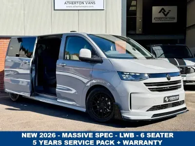 Ny VW Transporter Pro 2026 Grå Van