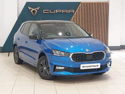 Used Skoda Fabia Colour Edition 116 HP (85 kW) 2024 Blue Hatchback