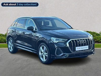 Black Used 2019 Audi Q3 S-Line SUV | £19,156 (Fair price)