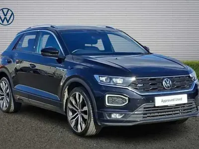 Used VW T-Roc R-line 150 HP (110 kW) 2021 Black SUV