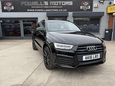 Used Audi Q3 S-line plus 2016 Black SUV