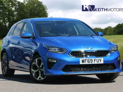 Used Kia Ceed 140 HP (102 kW) 2019 Blue Hatchback