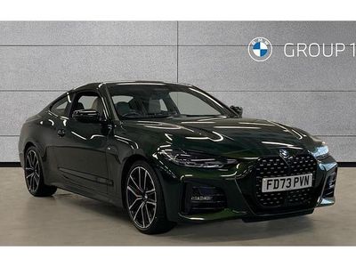 Used BMW 420 M Sport 184 HP (135 kW) 2023 Green Coupe