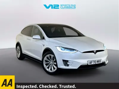 Używany Tesla Model X Long Range AWD 306 kW (417 KM) 2020 Biały SUV