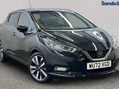 Black Used 2022 Nissan Micra Tekna Hatchback | £11,619 (Fair price)