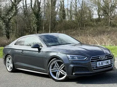 Używany Audi A5 S-Line 252 KM (185 kW) 2017 Szary Coupe