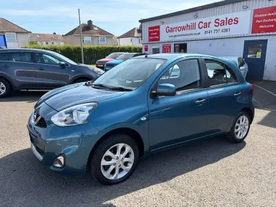Used Nissan Micra Acenta 2016 Blue Hatchback