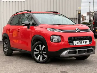 Używany Citroën C3 Aircross Feel 110 KM (80 kW) 2018 Czerwony SUV