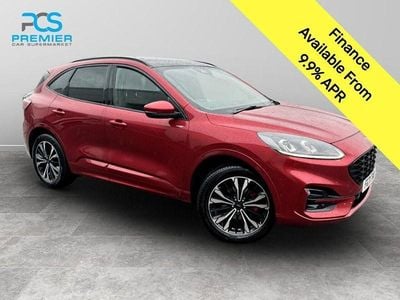 Lucid red (exclusive paint) Used 2021 Ford Kuga ST-Line X SUV | £13,495 (Fair price)