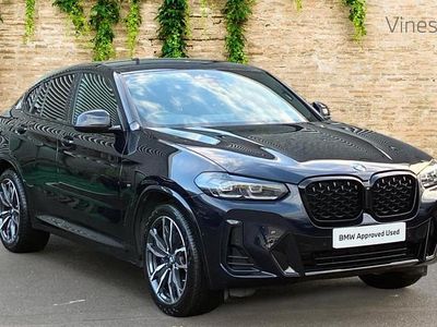 Black Used 2022 BMW X4 M Sport SUV | £34,295 (Fair price)