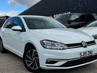 White Used 2019 VW Golf VII Match Hatchback | £13,200 (Good price)