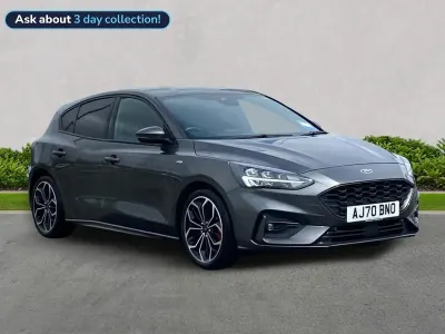 Used Ford Focus ST-Line X 125 HP (91 kW) 2021 Grey Hatchback