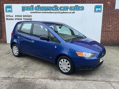 Used Mitsubishi Colt 2010 Blue Hatchback