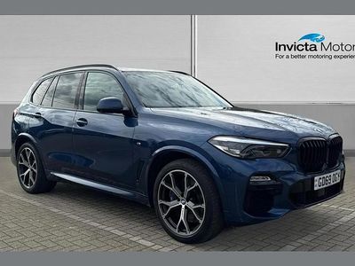 Used BMW X5 M Sport 265 HP (194 kW) 2020 Blue SUV