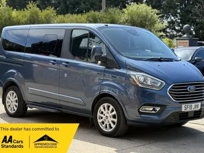Used Ford Tourneo Custom Sport 2019 Blue Van