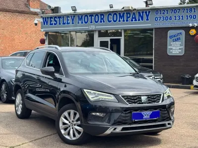 Used Seat Ateca Ecomotive 115 HP (84 kW) 2018 Black SUV