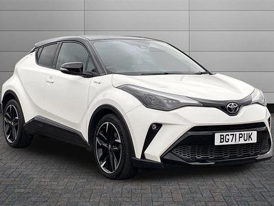 Platinum white Used 2021 Toyota C-HR Sport SUV | £19,995 (Fair price)