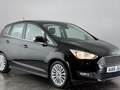 Black Used 2018 Ford C-MAX Titanium MPV | £9,950 (A bit pricey)