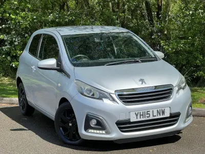 Used Peugeot 108 Allure 82 HP (60 kW) 2015 Silver Hatchback